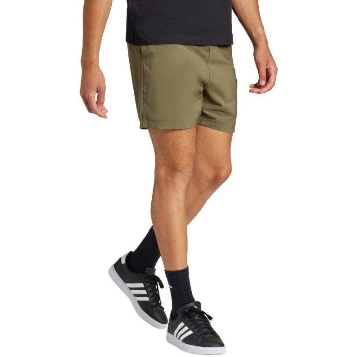 Vyriški kargo šortai adidas Essentials, alyvuogių