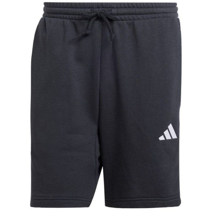 Vyriški medvilniniai šortai adidas Essential 3-Stripes, juodi