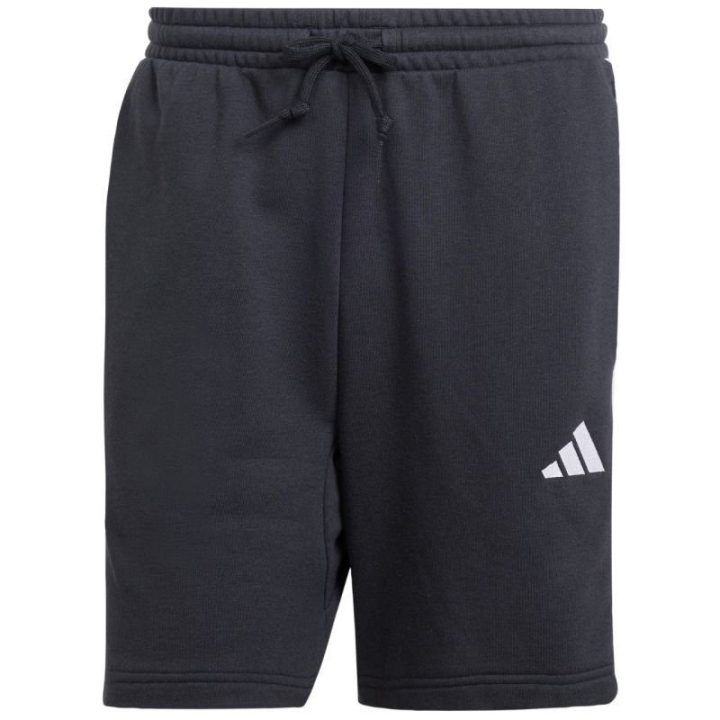 Vyriški medvilniniai šortai adidas Essential 3-Stripes, juodi