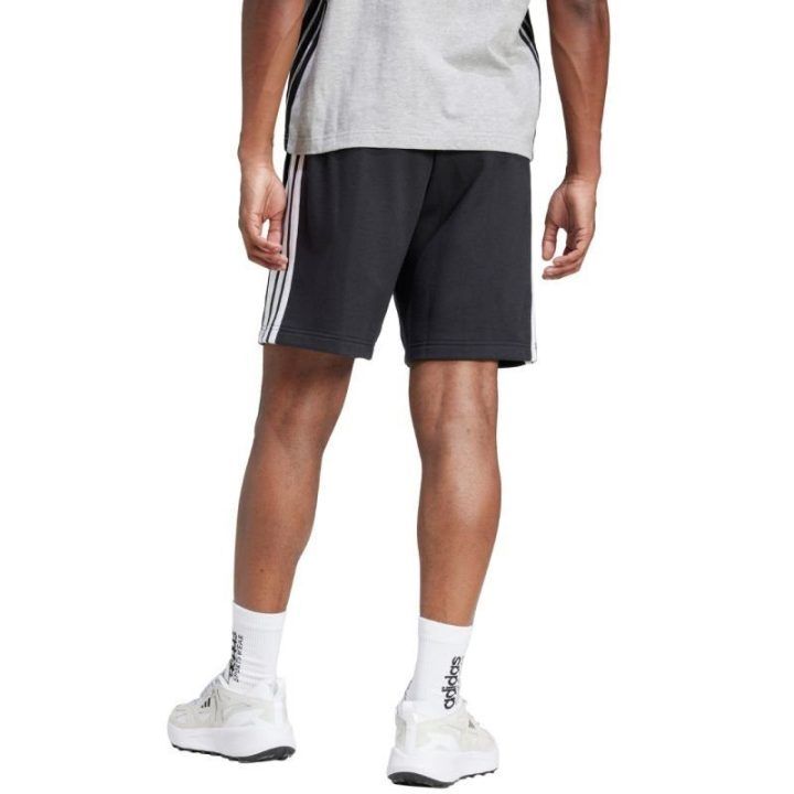 Vyriški medvilniniai šortai adidas Essential 3-Stripes, juodi