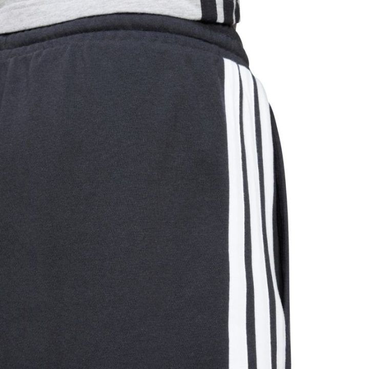 Vyriški medvilniniai šortai adidas Essential 3-Stripes, juodi