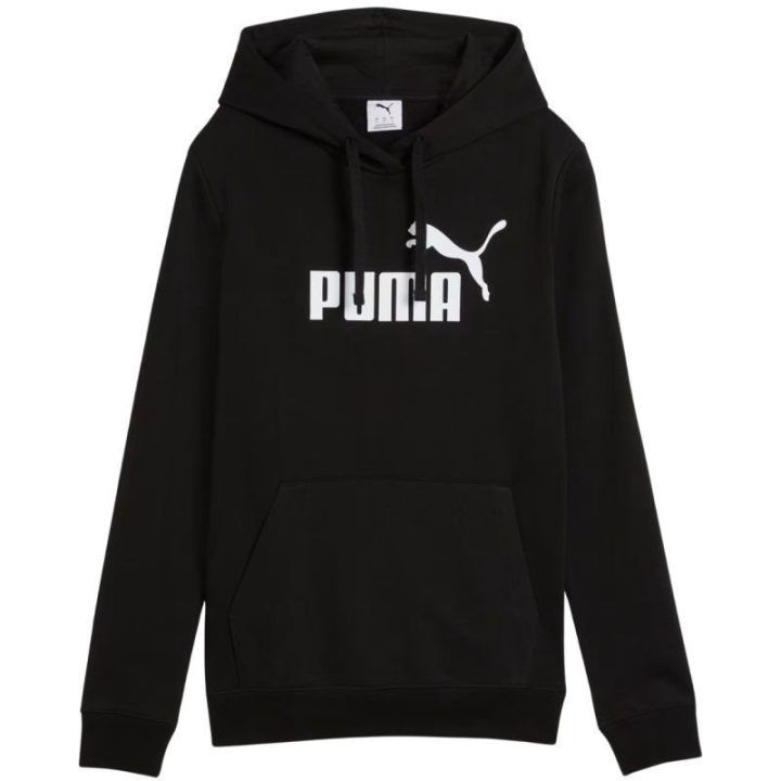 Moteriškas džemperis su gobtuvu Puma ESS No.1 Logo, juodas