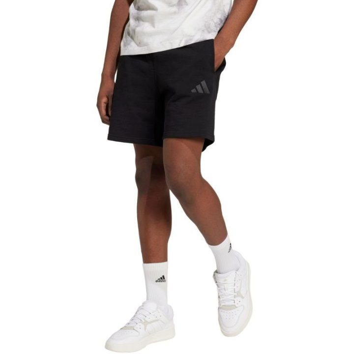 Vyriški medvilniniai šortai adidas All Szn French Terry, juodi