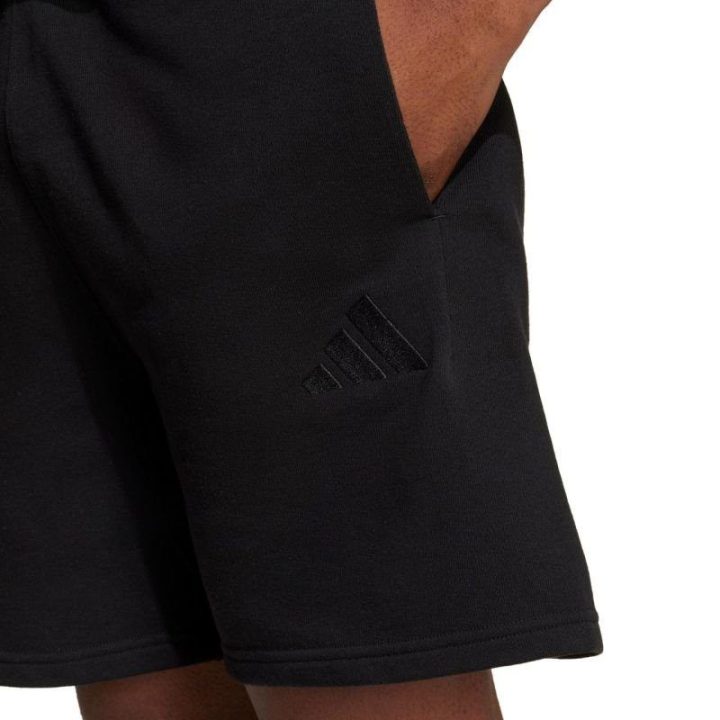 Vyriški medvilniniai šortai adidas All Szn French Terry, juodi