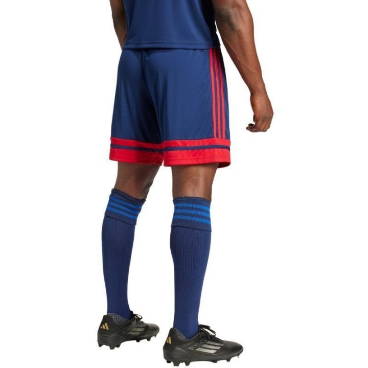 Vyriški šortai adidas Squadra 25, mėlyni ir raudoni