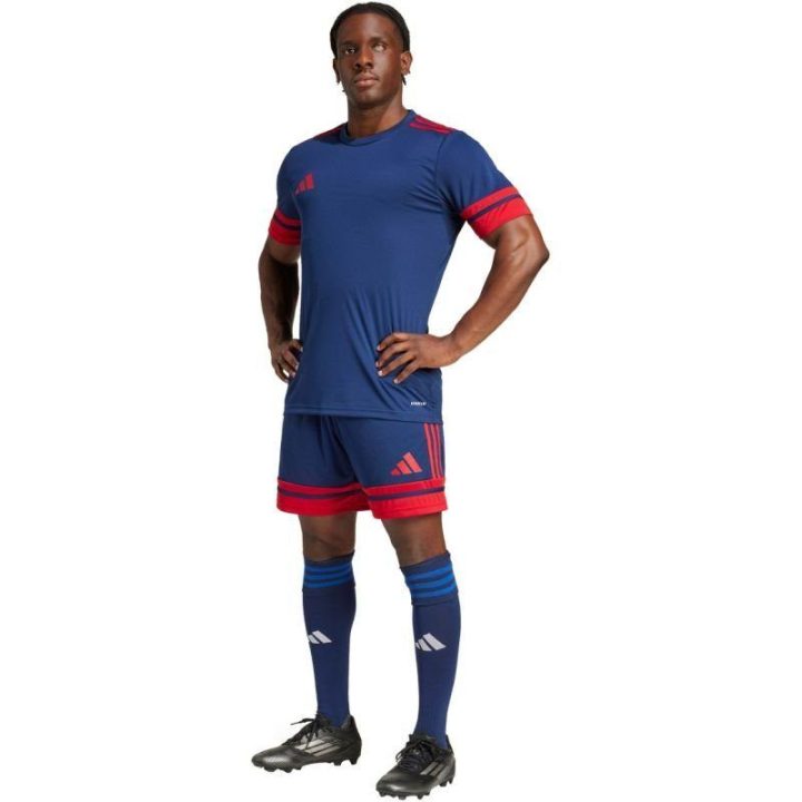 Vyriški šortai adidas Squadra 25, mėlyni ir raudoni