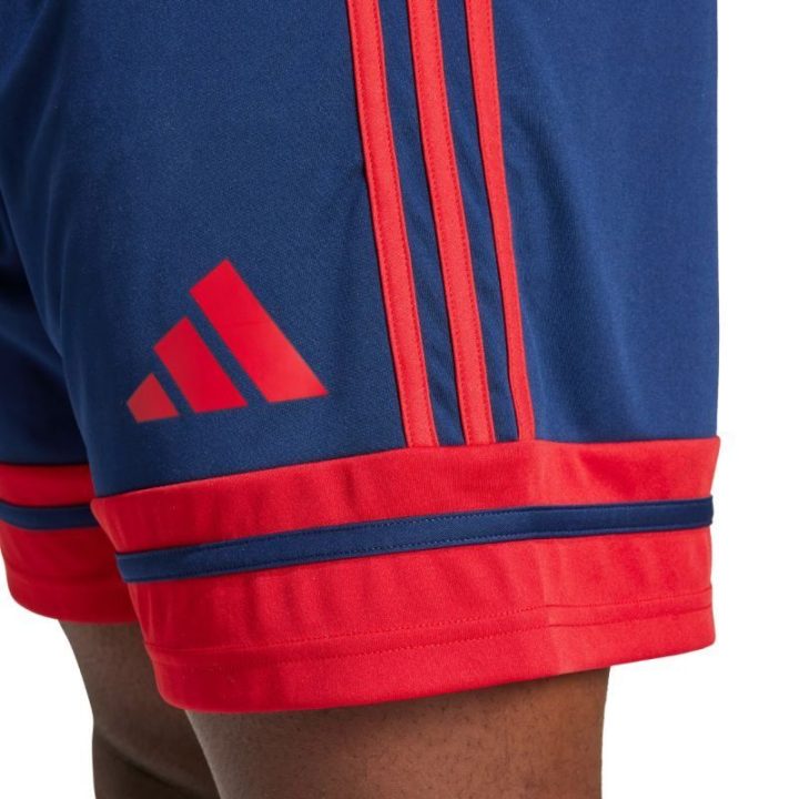Vyriški šortai adidas Squadra 25, mėlyni ir raudoni