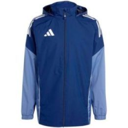 Vyriška striukė su paslepiamu gobtuvu adidas Tiro 25, mėlyna