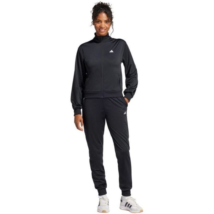 Moteriškas sportinis kostiumas adidas Essentials Feel Cozy, juodas