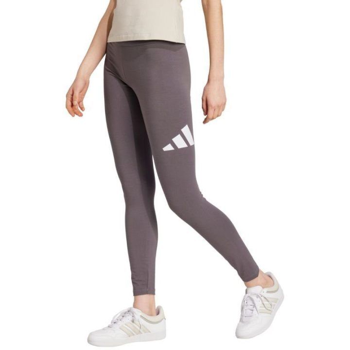 Moteriškos medvilninės tamprės adidas Essentials Big Logo, pilkos