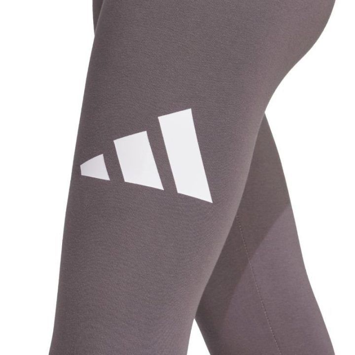 Moteriškos medvilninės tamprės adidas Essentials Big Logo, pilkos
