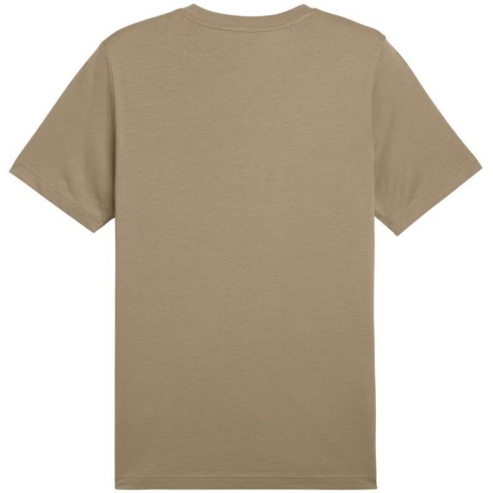 Vyriški marškinėliai Puma Ess 2 Color No.1 Logo, rudi