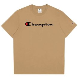 Vyriški medvilniniai marškinėliai Champion SS Tee, smėlio