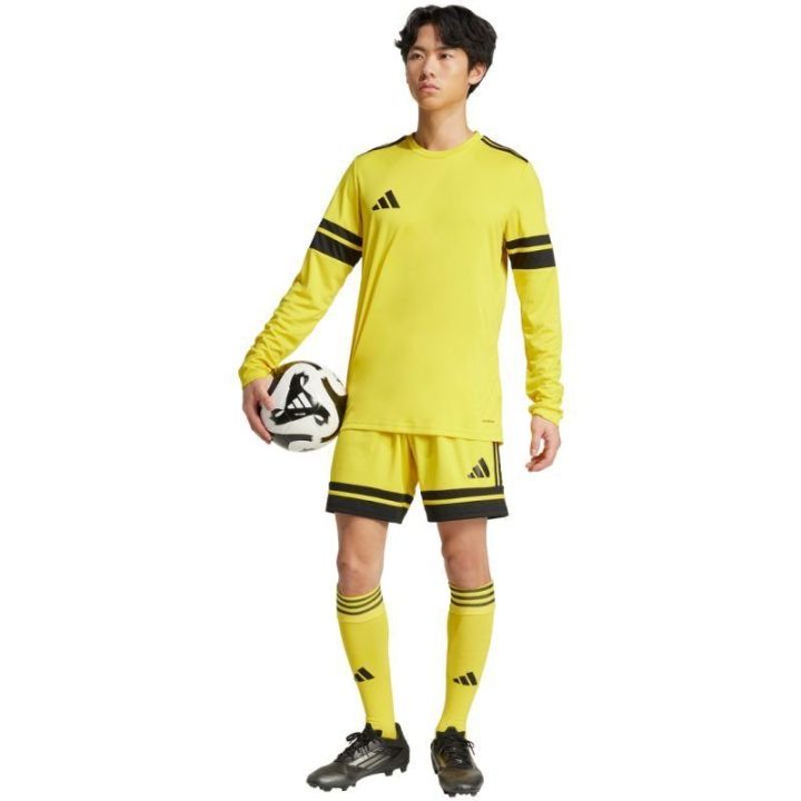 Vyriški futbolo marškinėliai adidas Squadra 25, geltoni