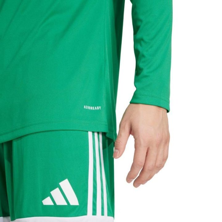 Vyriški marškinėliai ilgomis rankovėmis adidas Squadra 25, žali