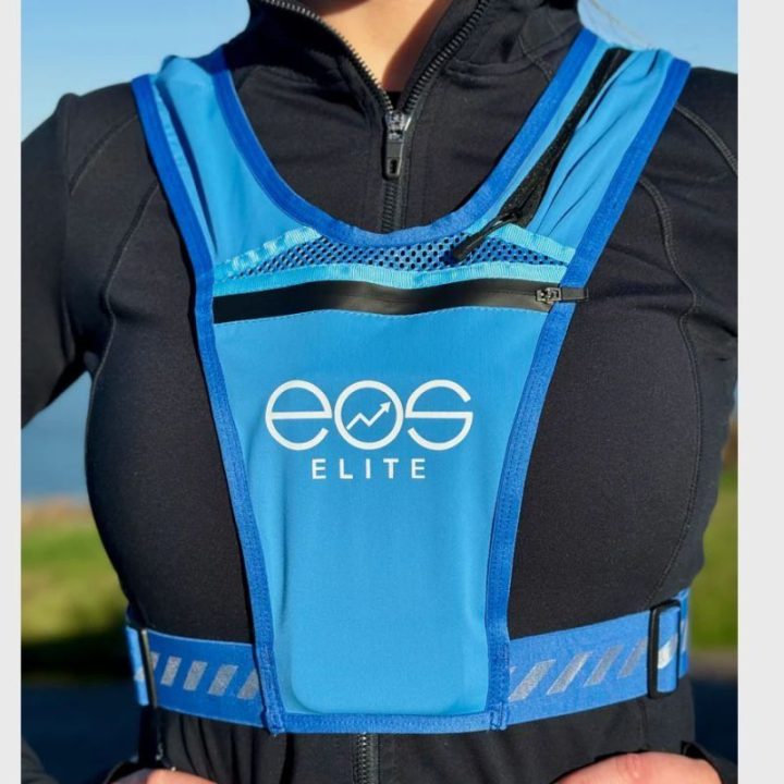 Bėgimo liemenė su atšvaitais Eos Elite, mėlyna
