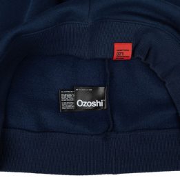 Vyriškas medvilninis džemperis Ozoshi Kolumbia, tamsiai mėlynas