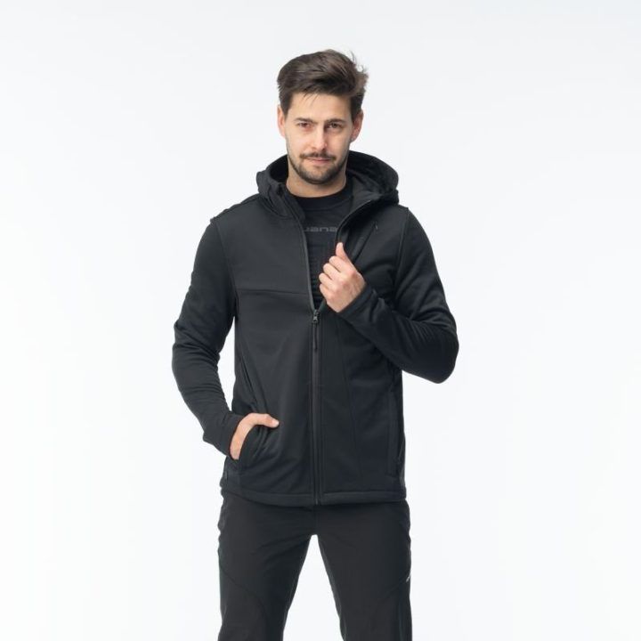 Vyriška softshell striukė su reguliuojamu gobtuvu Iguana Rocher