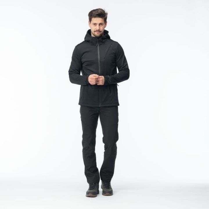 Vyriška softshell striukė su reguliuojamu gobtuvu Iguana Rocher