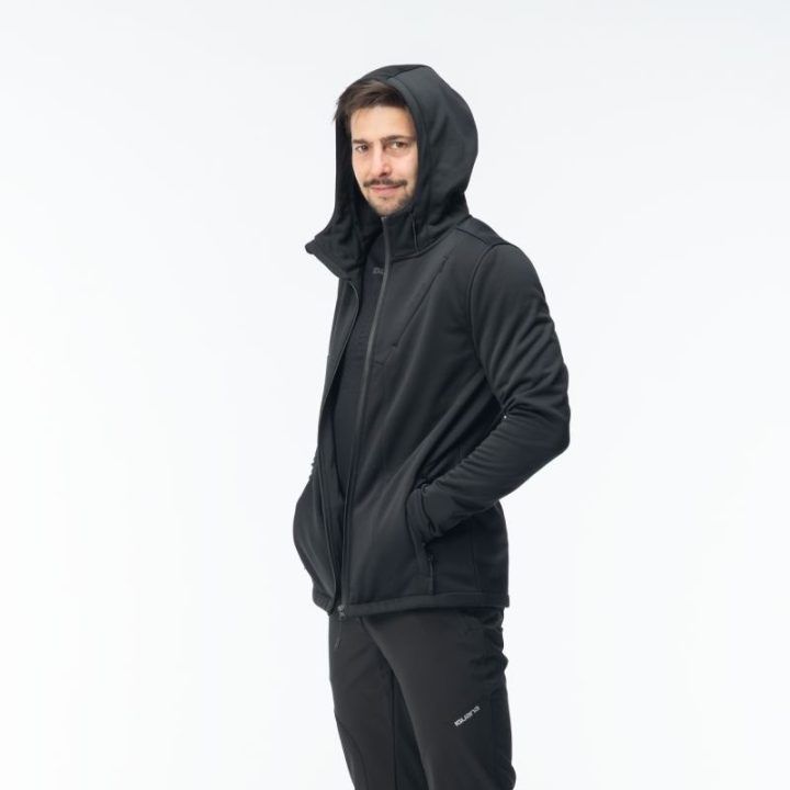 Vyriška softshell striukė su reguliuojamu gobtuvu Iguana Rocher