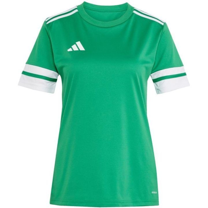 Moteriški prigludusio kirpimo marškinėliai adidas Squadra 25, žali