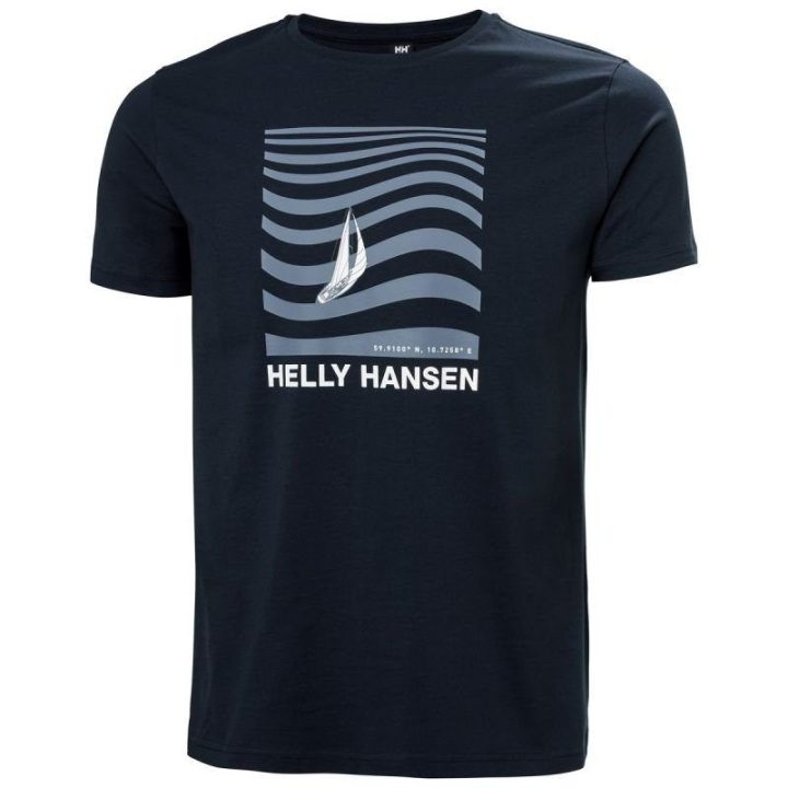 Vyriški medvilniniai marškinėliai Helly Hansen Shoreline 3.0
