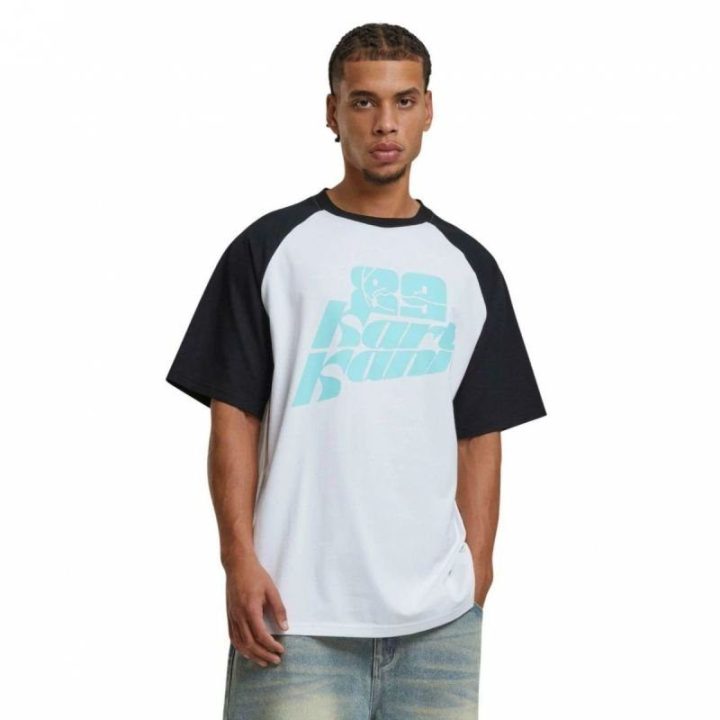 Vyriški medvilniniai marškinėliai Karl Kani Signature Colorblock