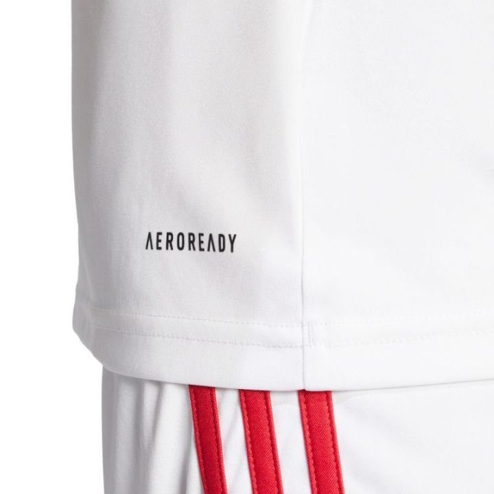 Moteriški prigludusio kirpimo marškinėliai adidas Squadra 25, balti