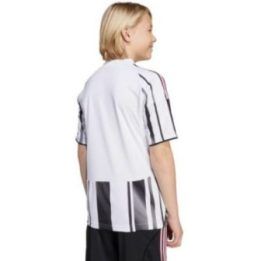 Vaikiški namų marškinėliai adidas Juventus 25/26, balti ir juodi