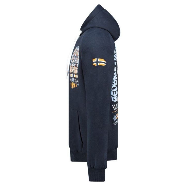 Vyriškas džemperis Geographical Norway Gakado DB 100, tamsiai mėlynas