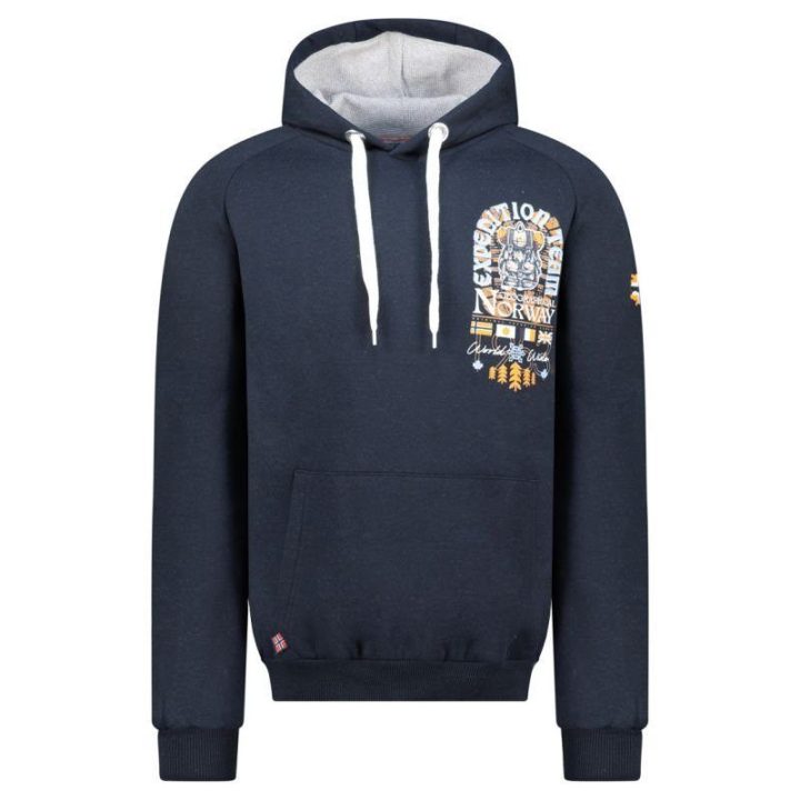 Vyriškas džemperis Geographical Norway Gakado DB 100, tamsiai mėlynas