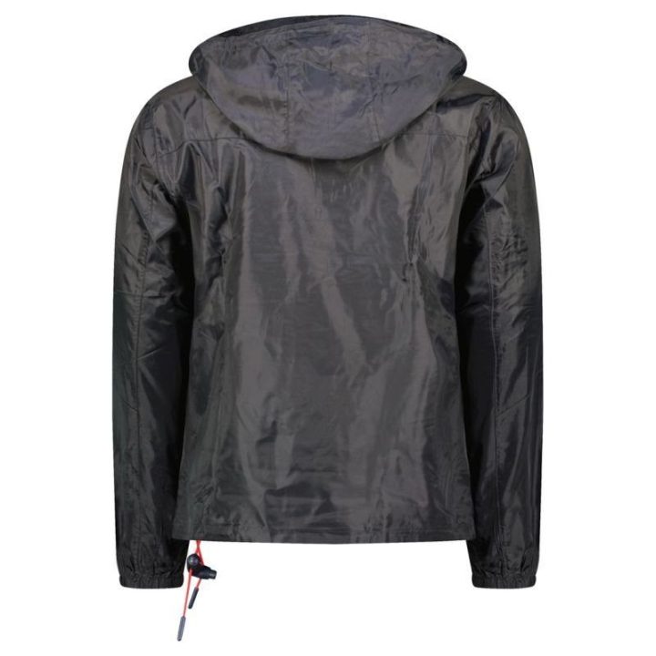 Vyriška striukė su hidrofobine danga Geographical Norway, juoda