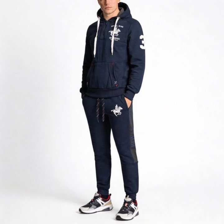 Vyriškos sportinės kelnės Geographical Norway, tamsiai mėlynos