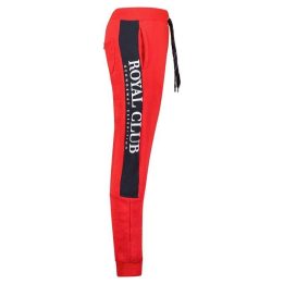 Vyriškos sportinės kelnės su rankogaliais Geographical Norway, raudonos