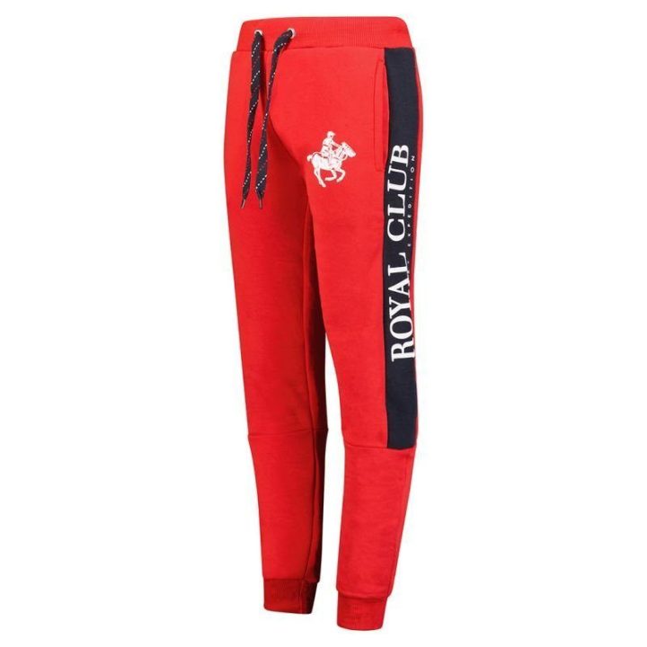 Vyriškos sportinės kelnės su rankogaliais Geographical Norway, raudonos