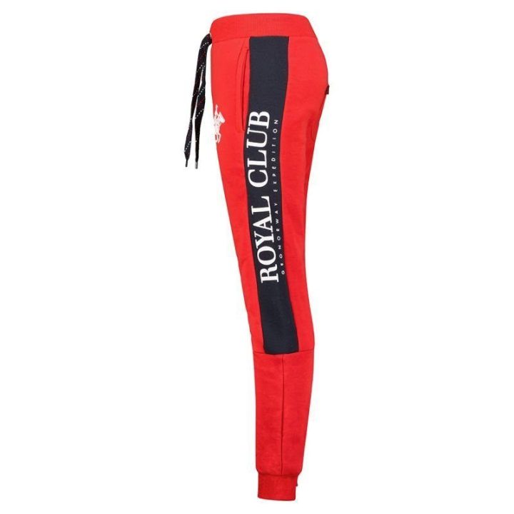 Vyriškos sportinės kelnės su rankogaliais Geographical Norway, raudonos