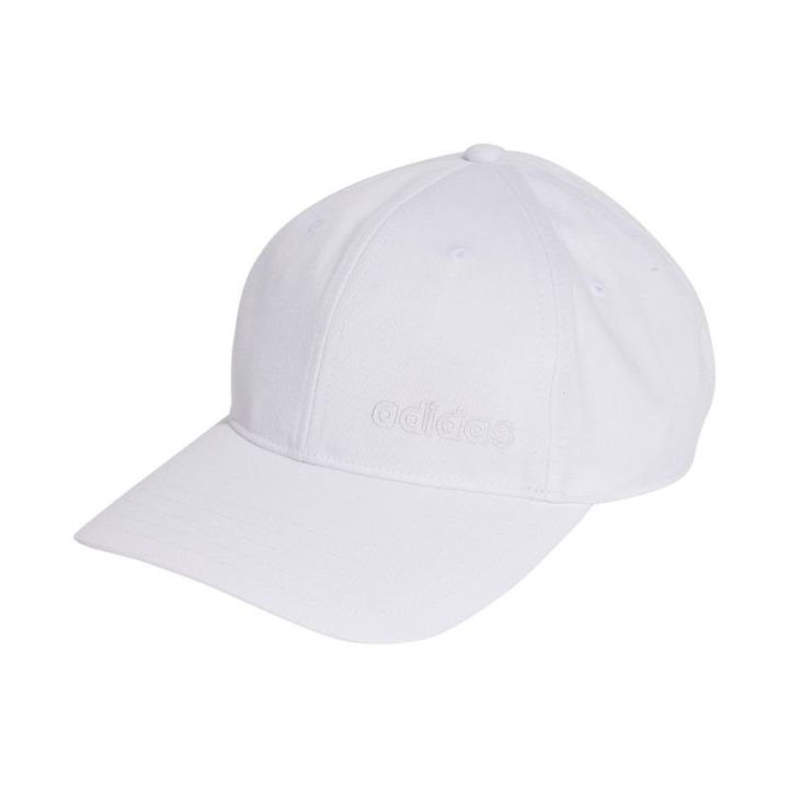 Medvilninė kepurė adidas Baseball Outline Linear, balta
