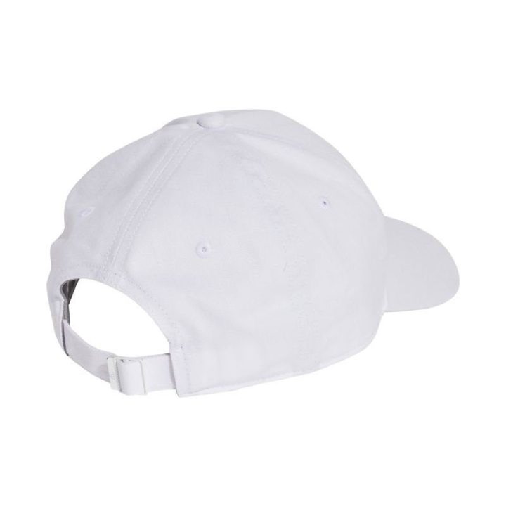 Medvilninė kepurė adidas Baseball Outline Linear, balta