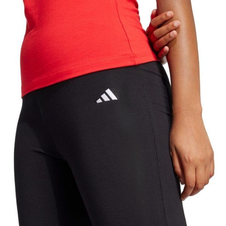 Moteriškos platėjančios tamprės adidas Essentials, juodos