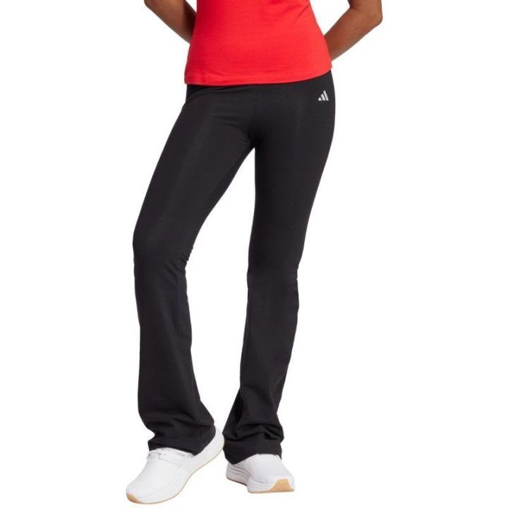 Moteriškos platėjančios tamprės adidas Essentials, juodos
