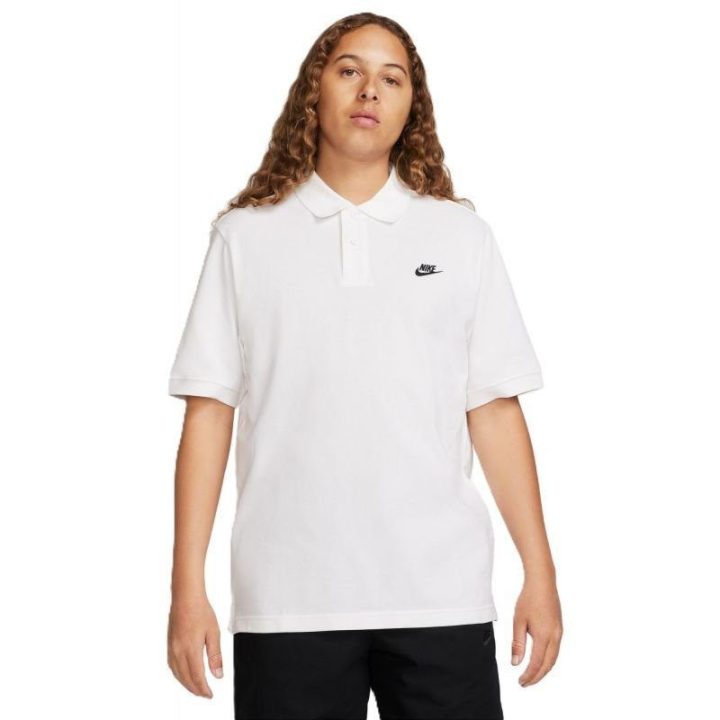 Vyriški polo marškinėliai Nike Club, balti
