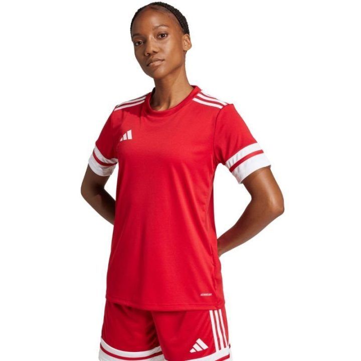 Moteriški marškinėliai adidas Squadra 25, raudoni