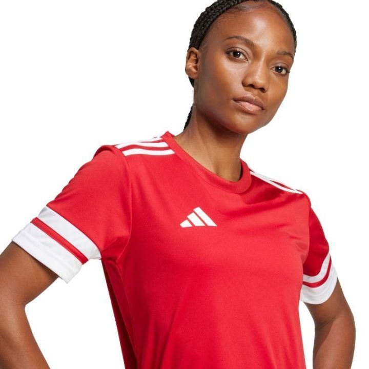 Moteriški marškinėliai adidas Squadra 25, raudoni