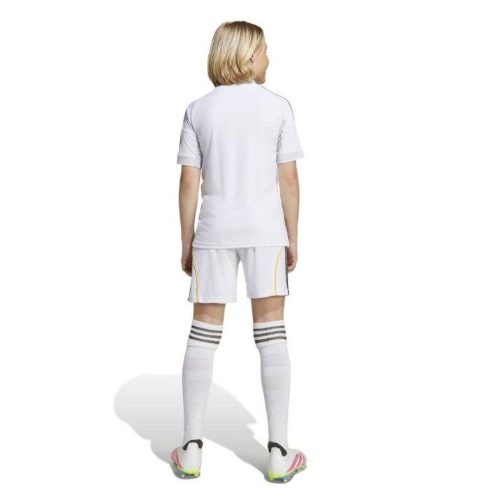 Vaikiškas futbolo aprangos komplektas adidas Real Madrid Home, baltas