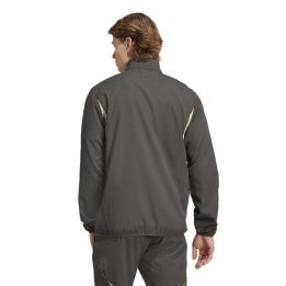 Vyriška laisvo kirpimo striukė adidas Real Madrid, ruda