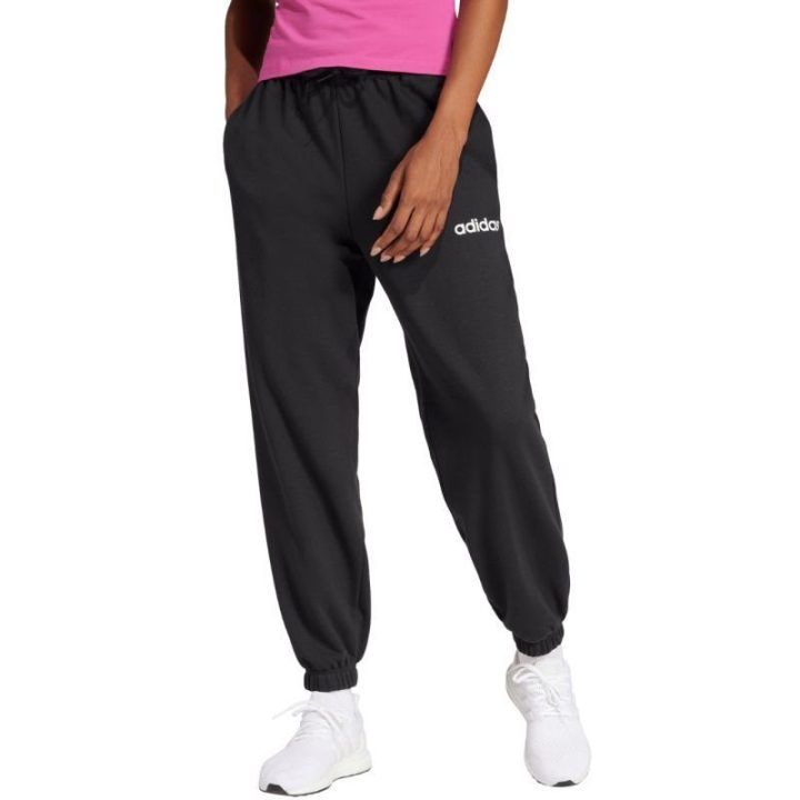 Moteriškos sportinės kelnės adidas Essentials Linear, juodos