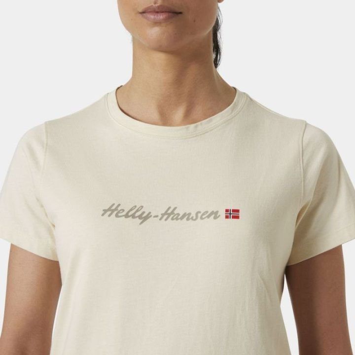 Moteriški medvilniniai marškinėliai Helly Hansen Core Graphic 2.0