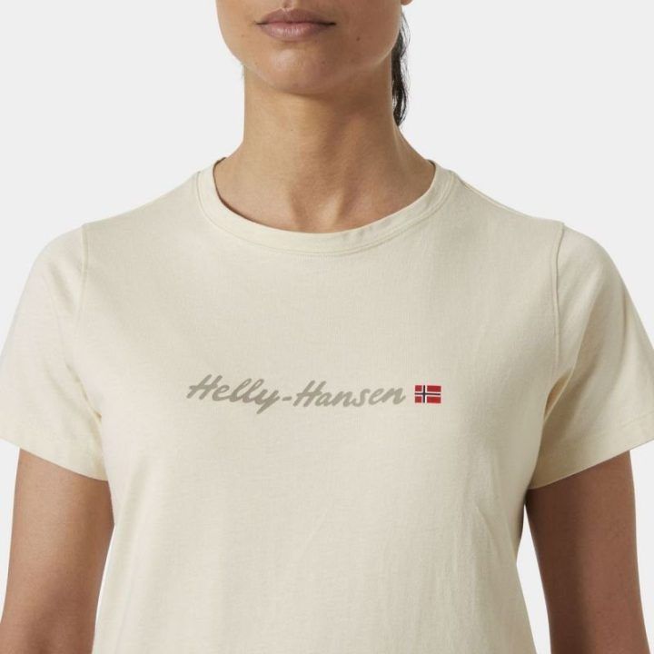 Moteriški medvilniniai marškinėliai Helly Hansen Core Graphic 2.0
