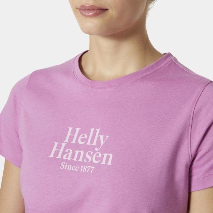 Moteriški marškinėliai su apvalia iškirpte Helly Hansen Core Graphic 2.0