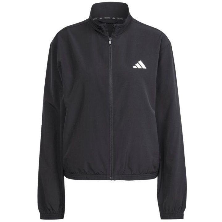 Moteriška striukė adidas Train Essentials 3-Stripes, juoda ir balta